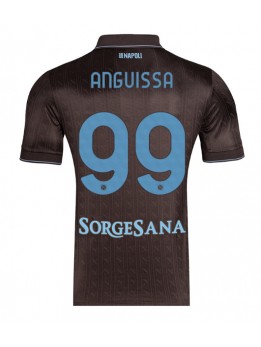 SSC Napoli Frank Anguissa #99 Rezervni Dres 2025-26 Kratak Rukavima SSC Napoli Frank Anguissa #99 Rezervni Dres 2025-26 Kratak Rukavima